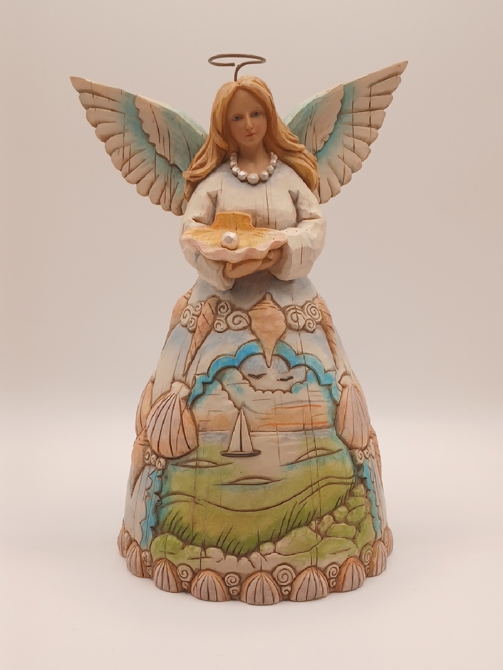 2003 Jim Shore "Safekeeper of the Seas and Seashore" Heartwood Creek Angel